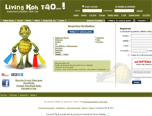 Tablet Screenshot of es.living-koh-tao.com