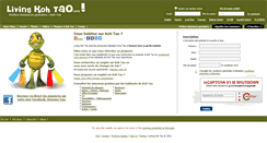 Desktop Screenshot of fr.living-koh-tao.com